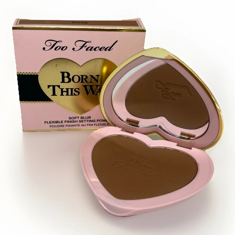 Too Faced Born This Way Soft Blur Flexible Finish Setting Powder- DEEP NIB 4.8g